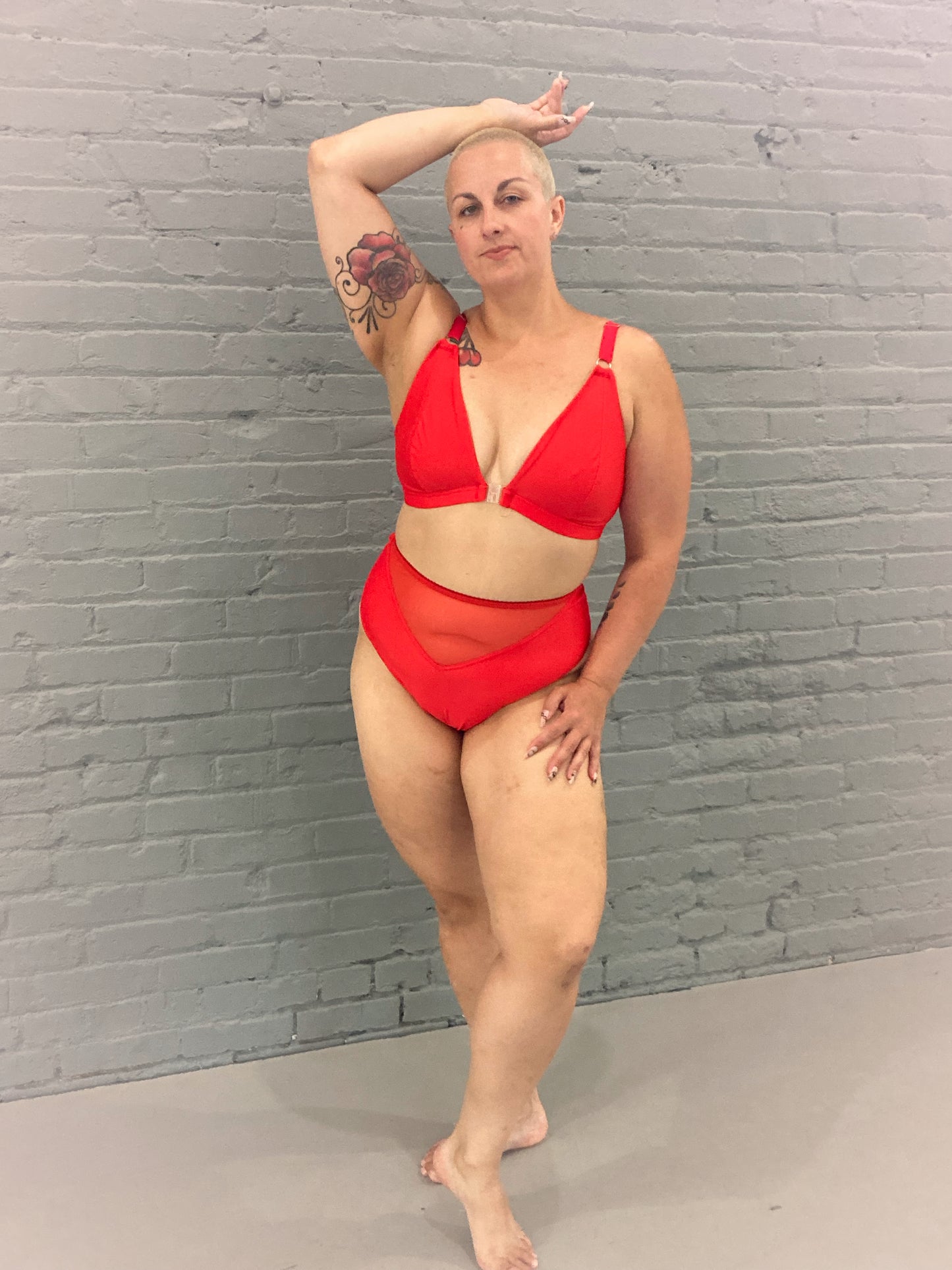Hot Tomato Tri Bra