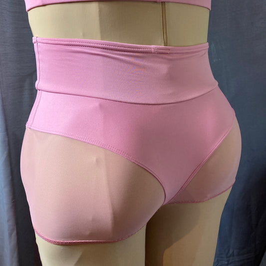 Flirt Mesh Bottoms - Retiring Colors