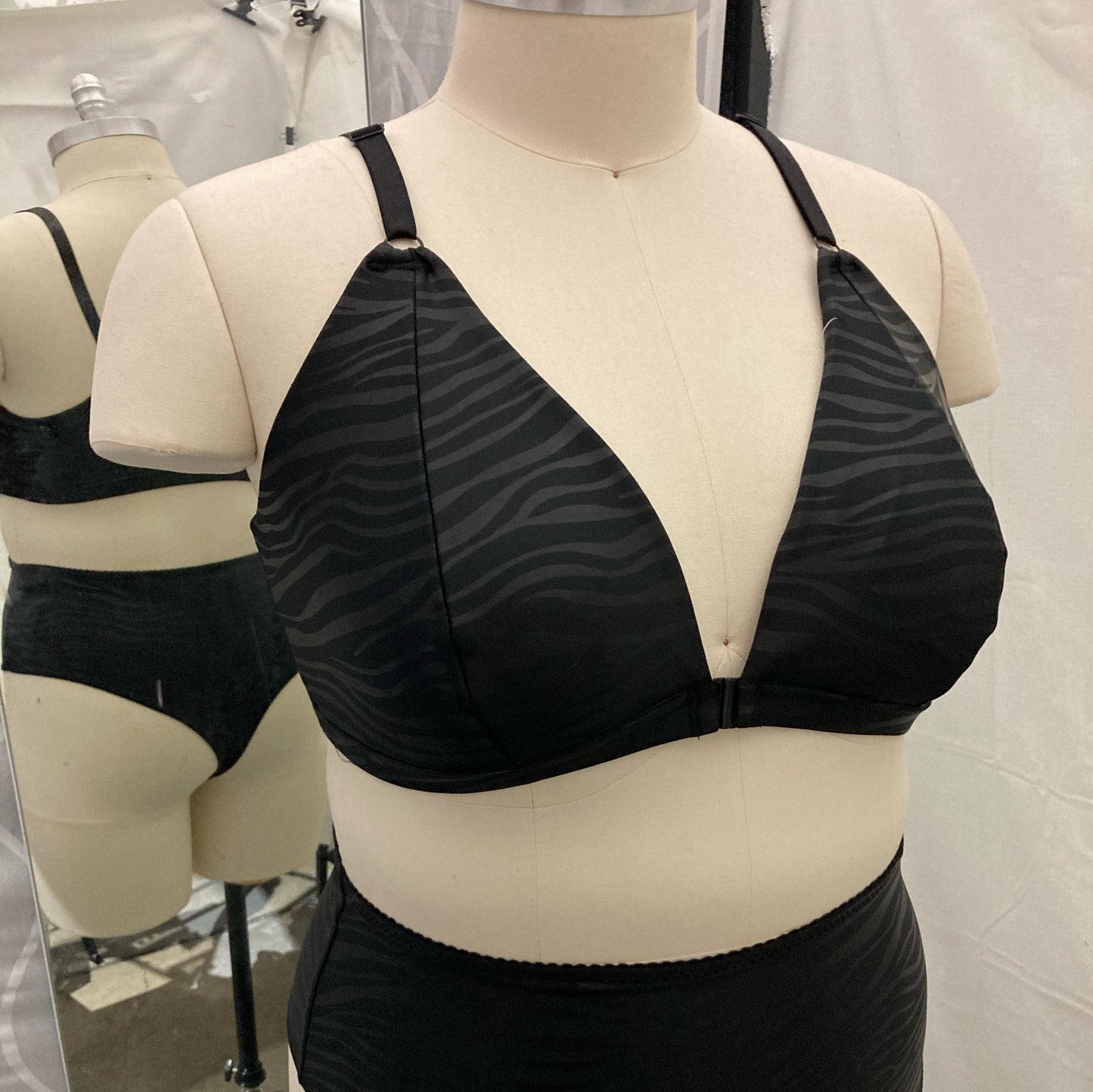 Tiger Stripe Tri Bra