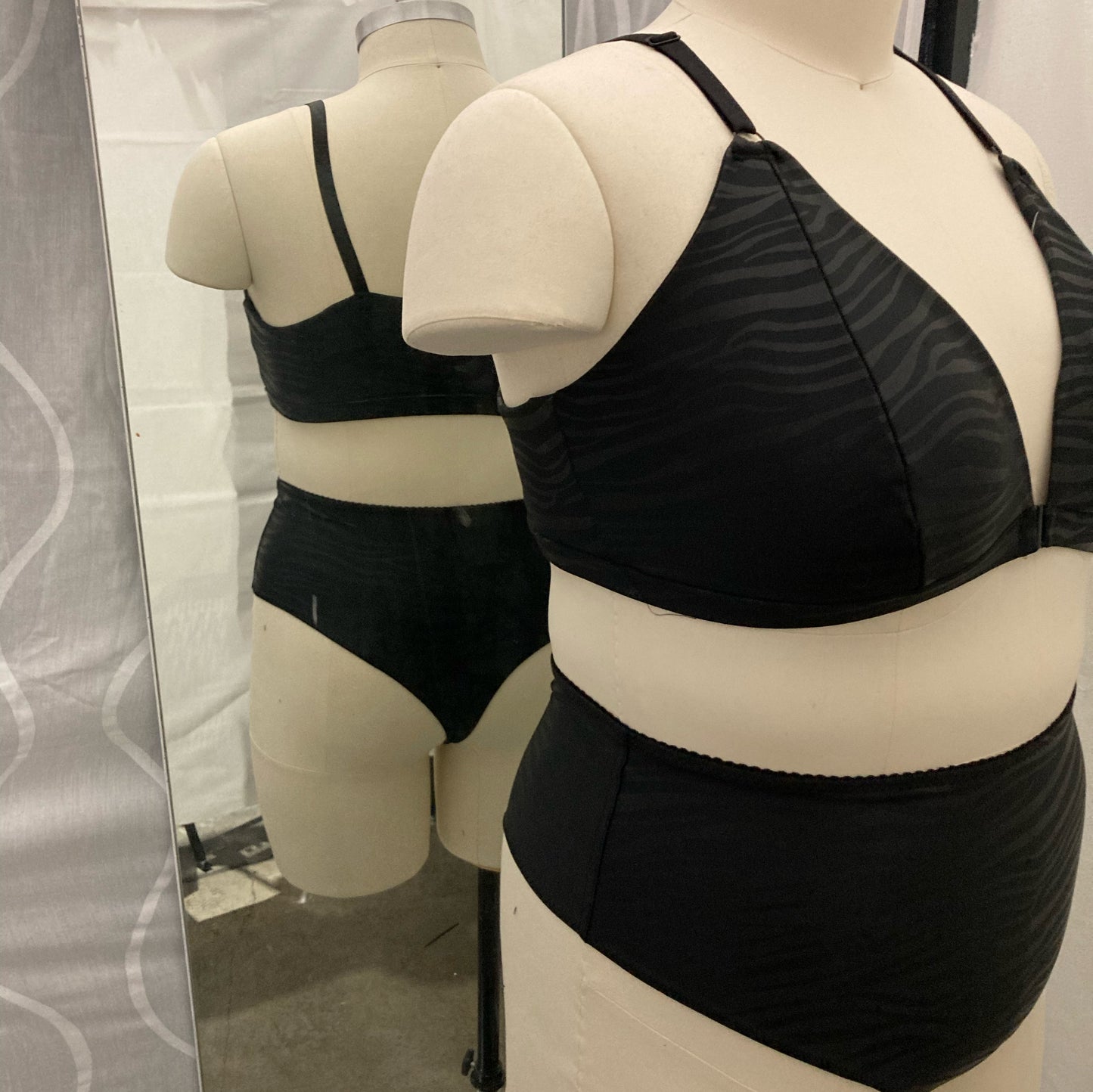 Tiger Stripe Tri Bra