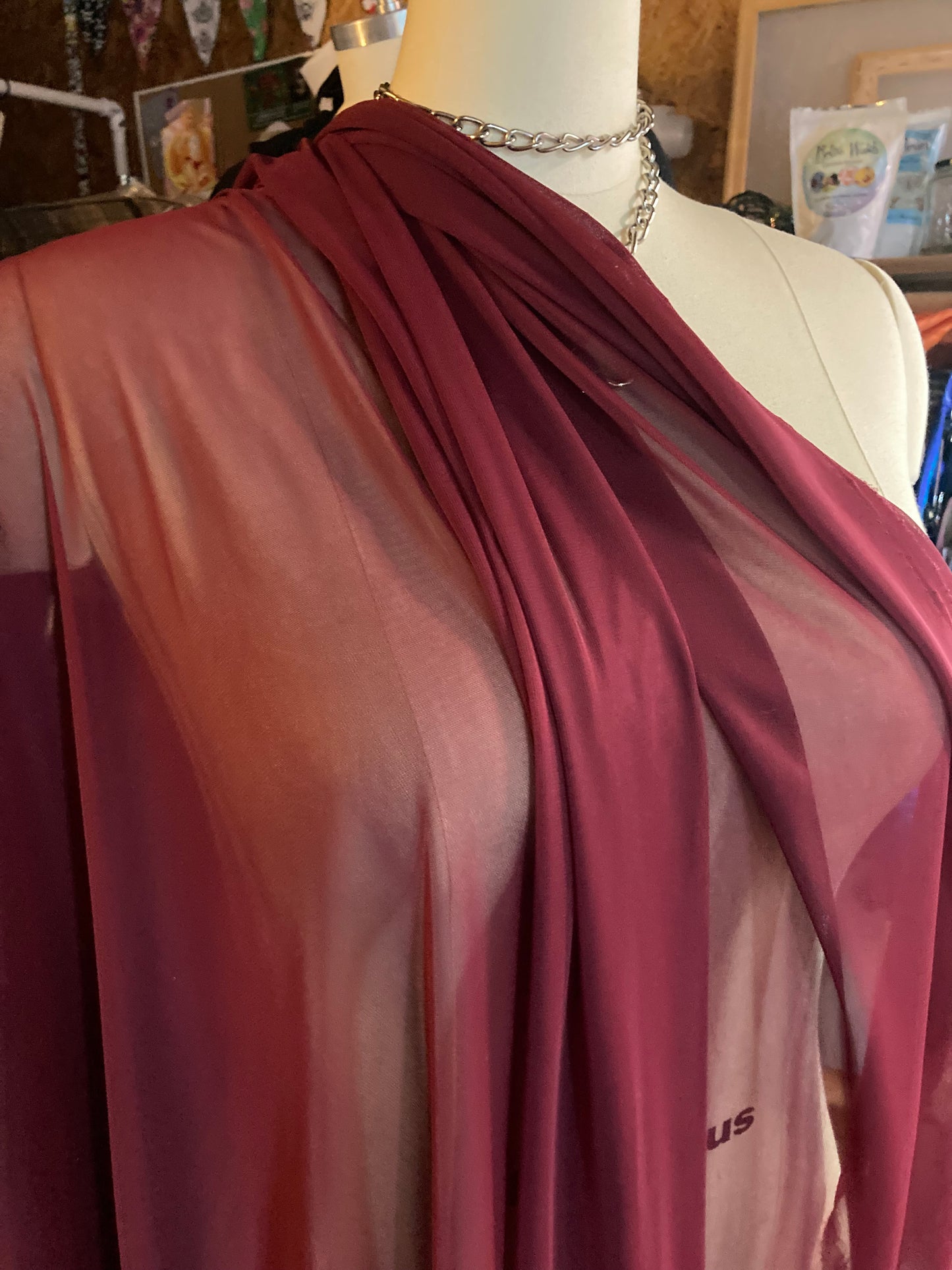 Chiffon Jersey Diva Gown