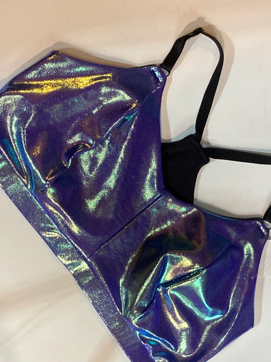 Purple Iris Bralette