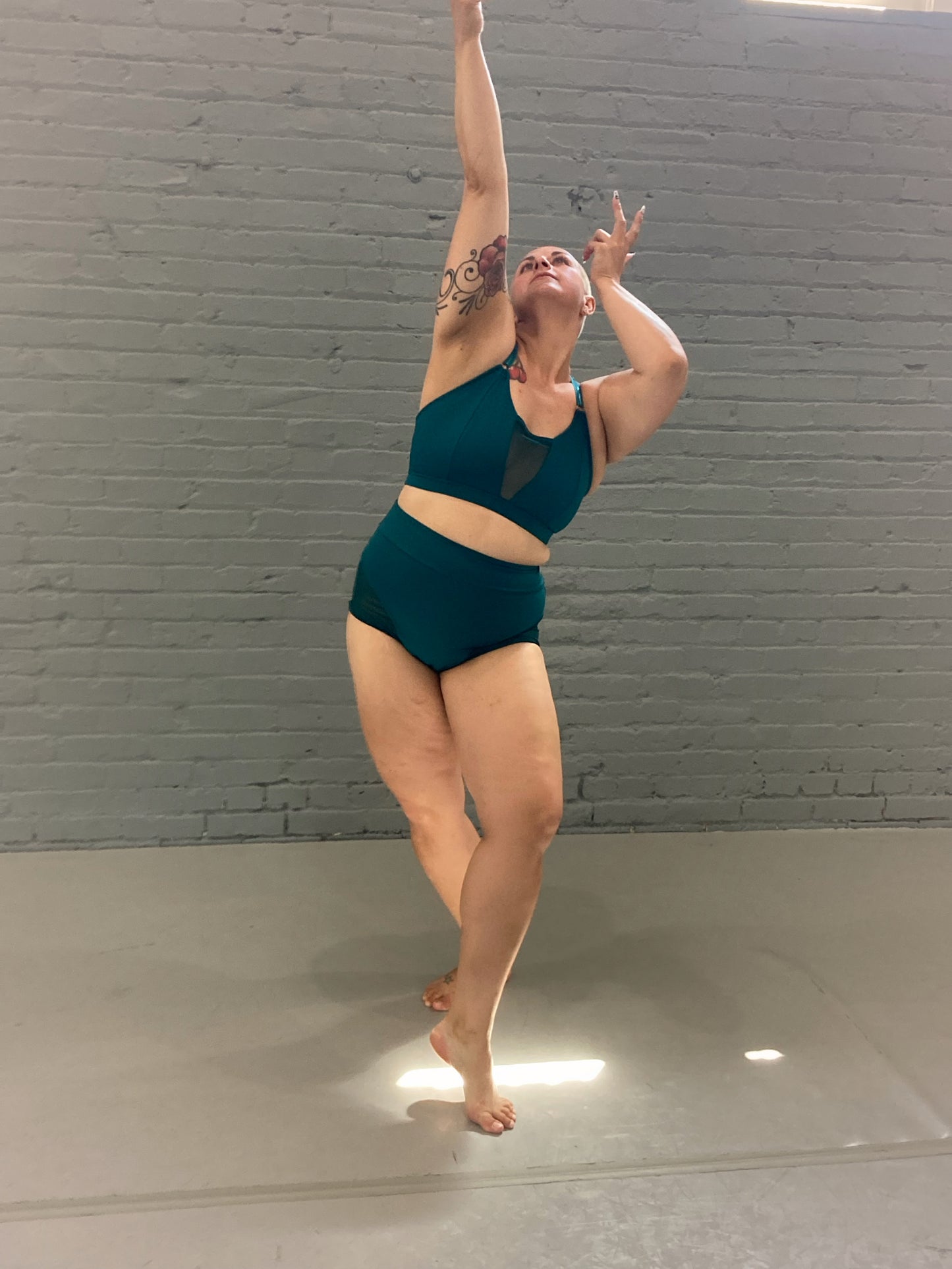 Flirt Mesh Bottoms - Recycled Solids