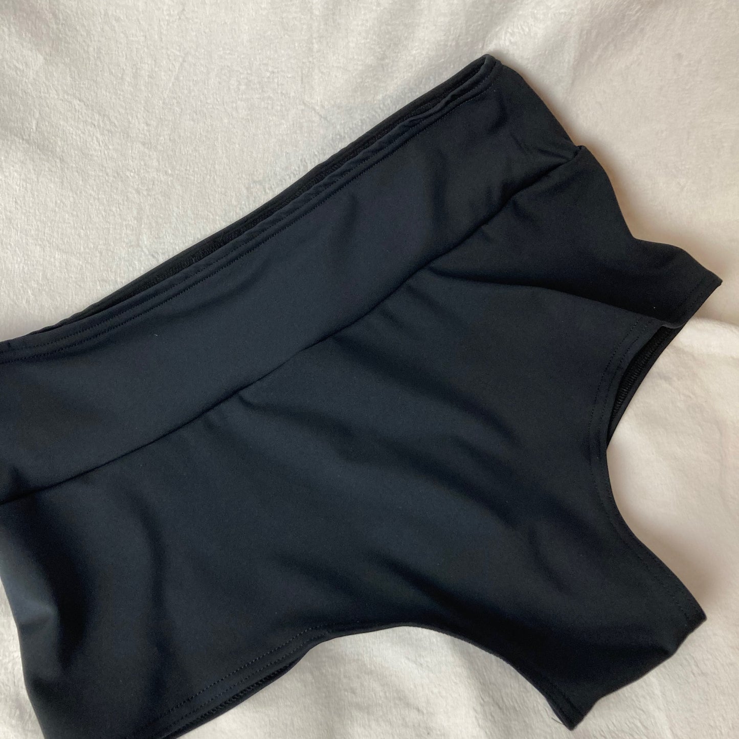 Black Recycled Cheeky Bottoms