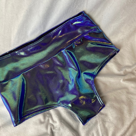 Purple Iris Holo Cheeky Bottom