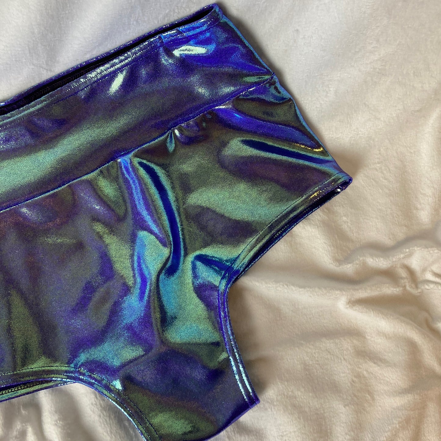 Purple Iris Holo Cheeky Bottom