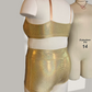 Gold Holo Tri Bra
