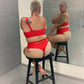 Hot Tomato Tri Bra