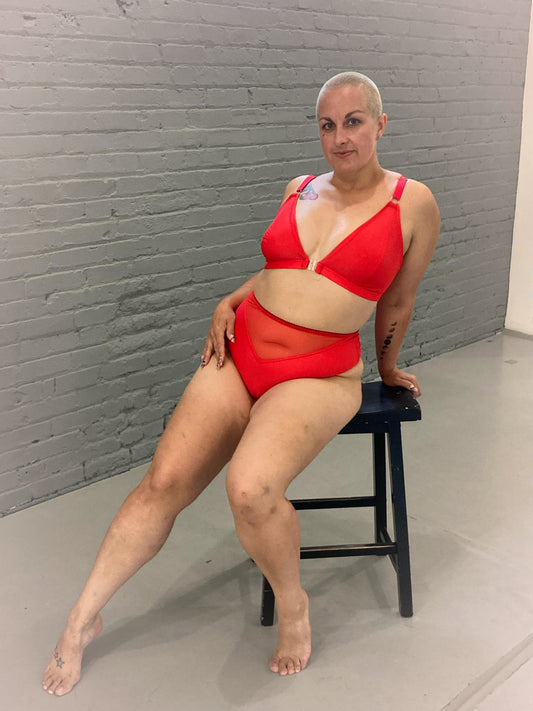 Hot Tomato Tri Bra