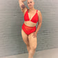 Hot Tomato Tri Bra
