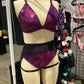 Magenta Jewels Tri Bra