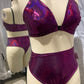 Magenta Jewels Tri Bra