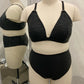 Tiger Stripe Tri Bra