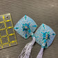 Ice Princess Square Illusion Pasties - 2.75 inch