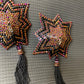 Black Gold Starburst Illusion Pasties - 3 inch