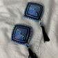 Light Blue Diamond Classic Pasties - 3 inch